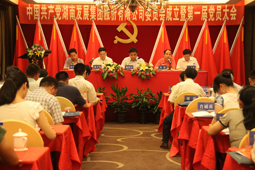 中共华体会官方端网站登录入口-华体会(中国)集团股份有限公司委员会成立大会暨公司第一届党员代表大会胜利召开